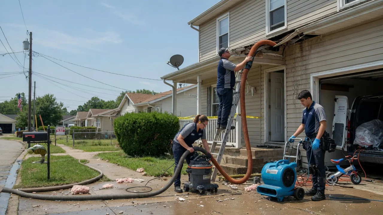 Water Damage Restoration in Drums, PA near me